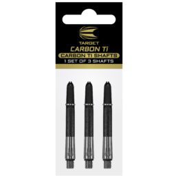Target Darts Carbon Carbon TI Dart Shafts - Short 38mm
