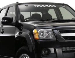 New Zealand NZ Warriors BIG Car Window Decal Sticker LETTERING