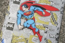 Superman Character Car Decal DC Comics Domed Finish Sticker Emblem