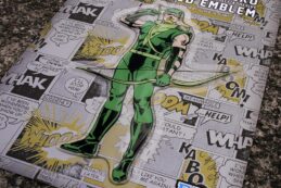 Green Arrow Character Car Decal DC Comics Domed Finish Sticker Emblem