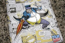 Penguin Character Car Decal DC Comics Domed Finish Sticker Emblem