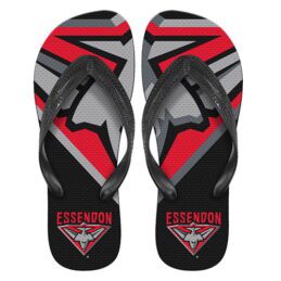 Essendon Bombers AFL Aussie Rules Footy Thongs Plugger Flip Flops