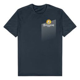 Bundaberg Rum Bundy Bear Men's Navy Chest Logo T-Shirt