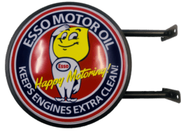 ESSO Motor Oil Bar Lighting Wall Sign Light LED