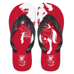 St George Illawarra Dragons NRL Thongs Plugger Flip Flops