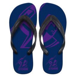 Melbourne Storm NRL Thongs Plugger Flip Flops