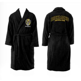 Richmond Tigers AFL Youth Kids Dressing Gown Robe Size 10-12
