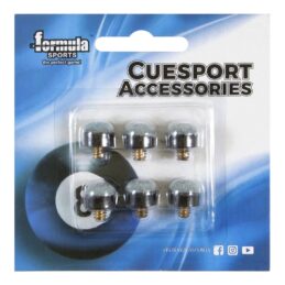 Pool Snooker Billiard Cue Leather Screw in Type Tips 11mm