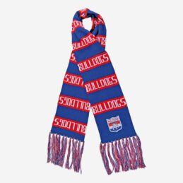 Western Bulldogs AFL Heritage Bar Scarf Warm Winter Neckwear