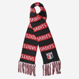 St Kilda Saints AFL Heritage Bar Scarf Warm Winter Neckwear