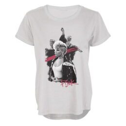 Pink Singer Artist Photographic LADIES Tank Top Tee T-Shirt
