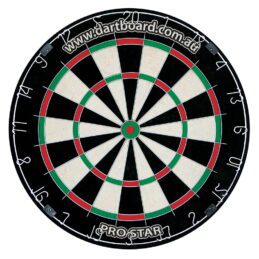 Genuine Bristle Sisal Australia PRO STAR Dart Board + Free Darts