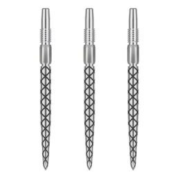 Target Swiss Diamond Pro Silver Dart Point Darts Points 26mm 30mm 35mm 40mm
