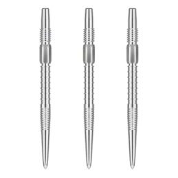 Target Swiss Firepoint Silver Dart Point Darts Points 26mm 30mm 35mm 40mm