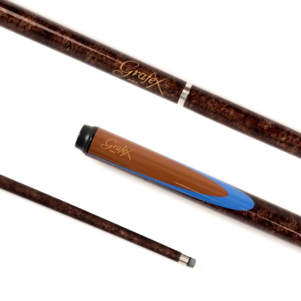 Grafex Pool Snooker Billiard Cue Stick Brown Graphite Art Multi-Weight System