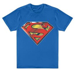 Superman Blue Boys Tee T-Shirt