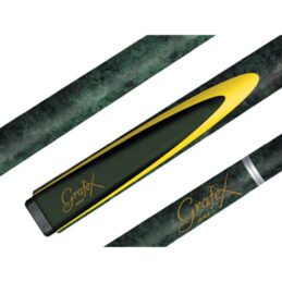 Grafex Pool Snooker Billiard Cue Stick Green Graphite Art Multi-Weight System