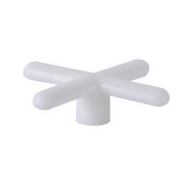Pool Snooker Billiard Table Cue Rest Cross White Nylon Fitting