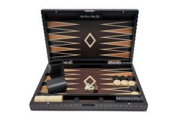Dal Rossi Wood Backgammon European Style 15 inch Family Board Game