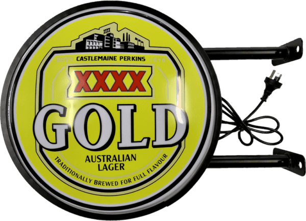 XXXX Gold Lager Beer Bar Lighting Wall Sign Light LED