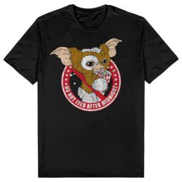 Gremlins Movie Do Not Feed After Midnight Black T Shirt