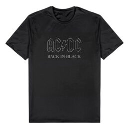 ACDC Back in Black Studio Album T-Shirt