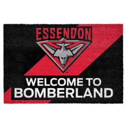 Essendon Bombers AFL Doormat for Home Man Cave Bar BBQ