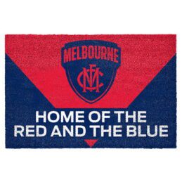 Melbourne Demons AFL Doormat for Home Man Cave Bar BBQ