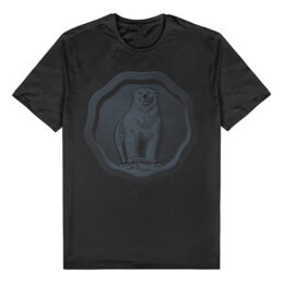 Bundaberg Rum Bundy Bear Bear Men's Monochrome Black Logo T-Shirt