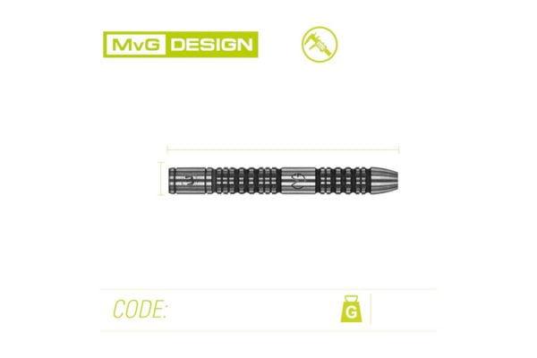 WINMAU MVG Absolute 90% Tungsten Darts Michael Van Gerwen - Image 4