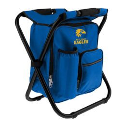 West Coast Eagles AFL Cooler Bag Foldable Camping Stool Seat