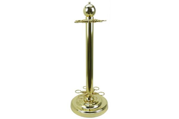 MITCHELL Pool Snooker Billiard Cue Stand Rack Gold Brass Colour