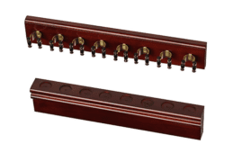 Pool Snooker Billiard Cue Rack Rosewood Holds 8 Sticks