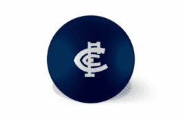Carlton Blues AFL Pool Snooker Billiard Ball SINGLE 2" Inch