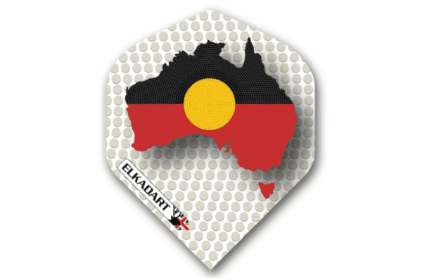ELKADART Dart Flights Set of 3 Indigenous Flag