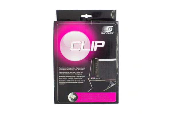 SUNFLEX Clip Table Tennis Ping Pong Net and Post Set