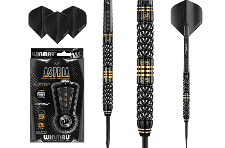 WINMAU Aspria Steel Tip 95%/85% Tungsten Dual Core Darts