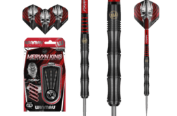 WINMAU Mervyn King 90% Tungsten Darts Onyx Performance Coating