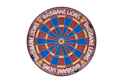 Brisbane Lions AFL Aussie Rules Football Bristle Dart Board