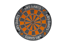 Greater Western Giants AFL Aussie Rules Football Bristle Dart Board