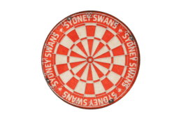 Sydney Swans AFL Aussie Rules Football Bristle Dart Board