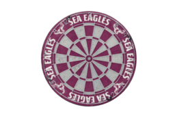 Manly Warringah Sea Eagles NRL Bristle Dart Board