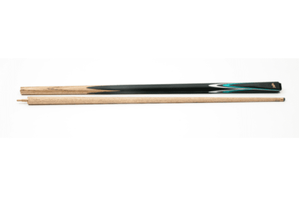 Dufferin HCY Ash Pool Snooker Billiard Cue Green White 2 piece 57 inch