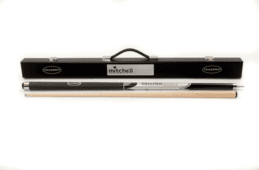 Mitchell Silver Pool Snooker Billiard Cue 2 piece 57 inch with Case