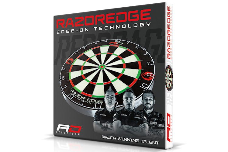 Red Dragon Razor Razoredge Dart Board Professional Level - Image 2