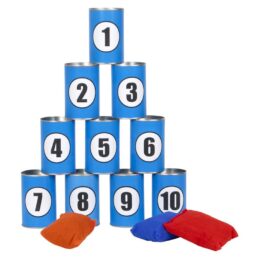 Formula Throwing Cans Ally and Bean Bags Quality Out Door Family Game