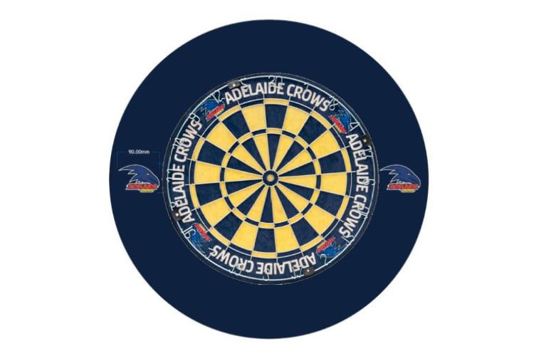 Adelaide Crows AFL Dart Board and Surround Set 1 Adelaide Crows AFL Dart Board and Surround Set