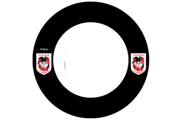 St George Illawarra Dragons NRL Dart Board Surround