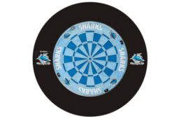 Cronulla Sharks NRL Dart Board and Surround Set