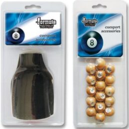 Pool Snooker Billiard Kelly Pool Leather Shaker and Timber Wooden Marbles